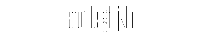 WorkhorseEmpire ThinCondensed Instance FONT