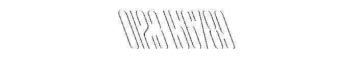 WorkhorseEmpire ThinCondensedReverseOblique Instance Font OTHER CHARS