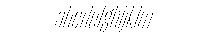 WorkhorseEmpire ThinOblique Instance FONT