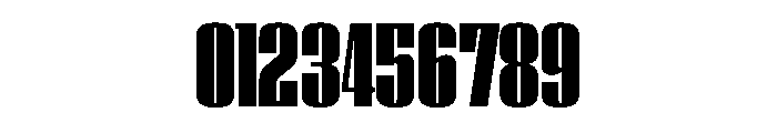 WorkhorseEmpireFold Black Instance Font OTHER CHARS