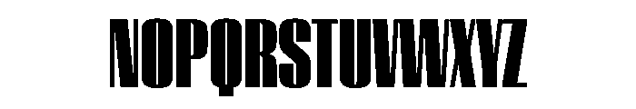 WorkhorseEmpireFold Black Instance Font UPPERCASE