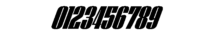 WorkhorseEmpireFold BlackOblique Instance Font OTHER CHARS