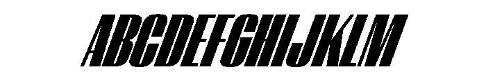 WorkhorseEmpireFold BlackOblique Instance FONT