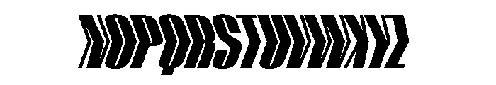 WorkhorseEmpireFold BlackObliqueAlt Instance Font LOWERCASE
