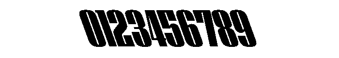 WorkhorseEmpireFold BlackReverseOblique Instance Font OTHER CHARS