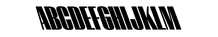 WorkhorseEmpireFold BlackReverseOblique Instance FONT
