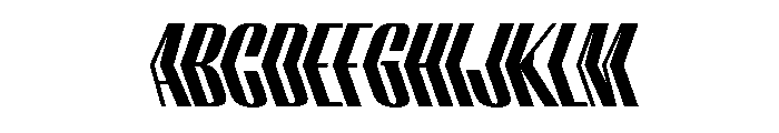 WorkhorseEmpireFold BoldReverseObliqueAlt Instance FONT