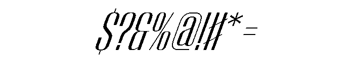 WorkhorseEmpireFold BookOblique Instance Font OTHER CHARS
