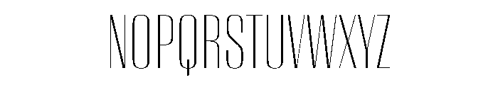 WorkhorseEmpireFold ExtraLight Instance Font LOWERCASE