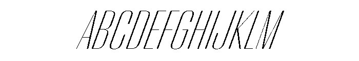 WorkhorseEmpireFold ExtraLightOblique Instance FONT