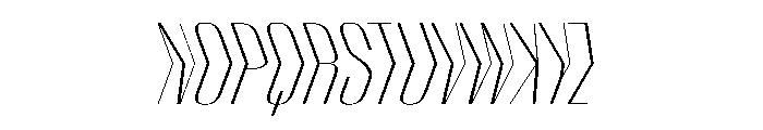 WorkhorseEmpireFold ExtraLightObliqueAlt Instance Font LOWERCASE