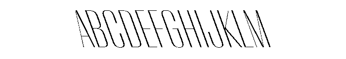 WorkhorseEmpireFold ExtraLightReverseOblique Instance FONT