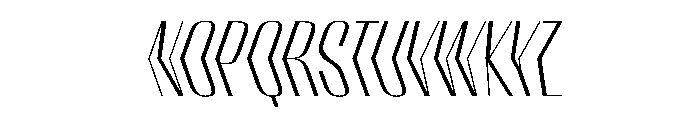 WorkhorseEmpireFold LightReverseObliqueAlt Instance Font LOWERCASE