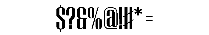WorkhorseEmpireFold Semibold Instance Font OTHER CHARS