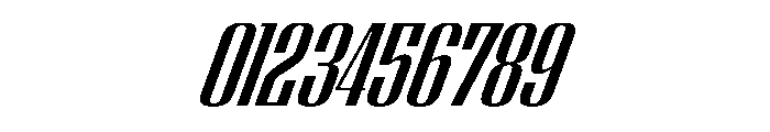 WorkhorseEmpireFold SemiboldOblique Instance Font OTHER CHARS