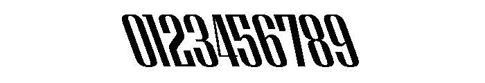 WorkhorseEmpireFold SemiboldReverseOblique Instance Font OTHER CHARS