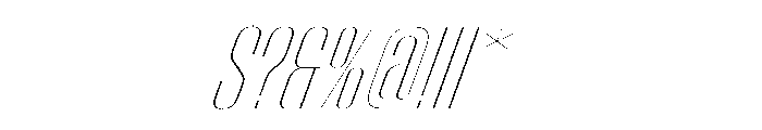 WorkhorseEmpireFold ThinOblique Instance Font OTHER CHARS