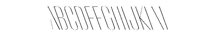 WorkhorseEmpireFold ThinReverseOblique Instance FONT