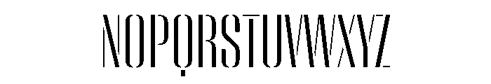 WorkhorseEmpireStencil Book Instance Font UPPERCASE