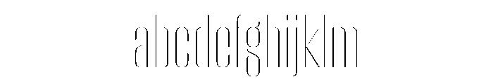WorkhorseEmpireStencil Thin Instance FONT