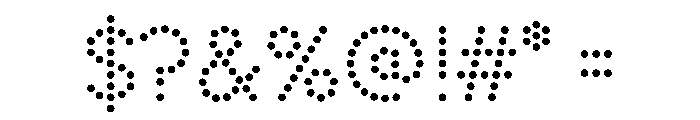 WorkhorseGeoDotBook Book Instance Font OTHER CHARS