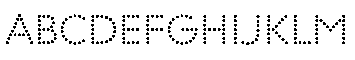 WorkhorseGeoDotBook Book Instance Font UPPERCASE