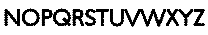 WorkhorseGeoDotBook Book200 Instance Font LOWERCASE