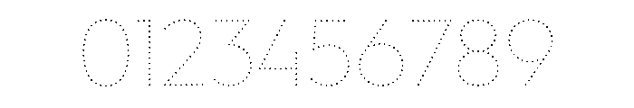 WorkhorseGeoDotExtraLight ExtraLight50 Instance Font OTHER CHARS