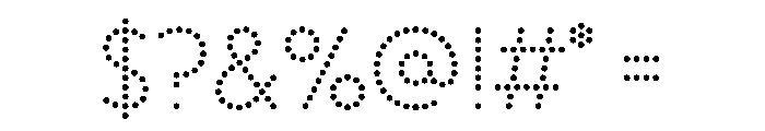WorkhorseGeoDotLight Light Instance Font OTHER CHARS