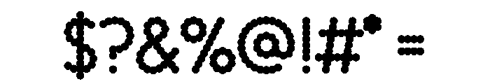 WorkhorseGeoDotLight Light200 Instance Font OTHER CHARS