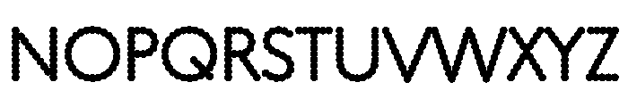 WorkhorseGeoDotLight Light200 Instance Font UPPERCASE