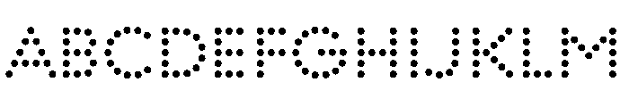 WorkhorseGeoDotSemibold Semibold Instance FONT