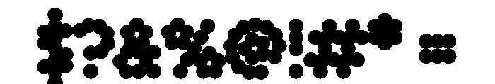 WorkhorseGeoDotSemibold Semibold200 Instance Font OTHER CHARS