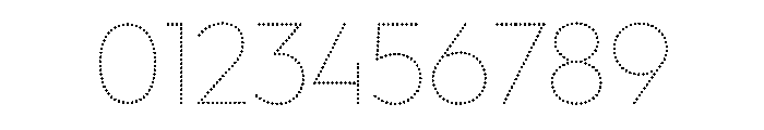 WorkhorseGeoDotThin Thin Instance Font OTHER CHARS