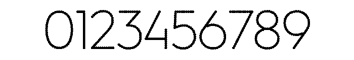 WorkhorseGeoDotThin Thin200 Instance Font OTHER CHARS