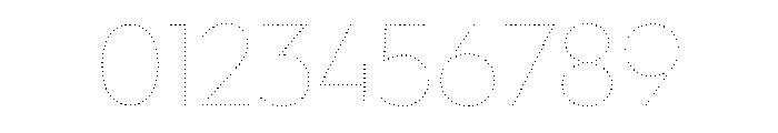 WorkhorseGeoDotThin Thin50 Instance Font OTHER CHARS