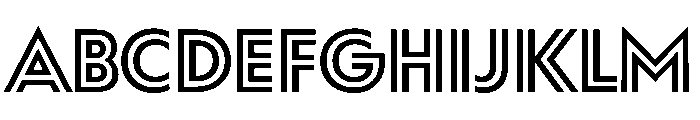 WorkhorseGeoInline Black Instance FONT