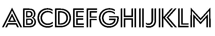 WorkhorseGeoInline Bold Instance FONT
