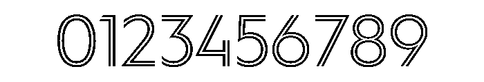 WorkhorseGeoInline Book Instance Font OTHER CHARS