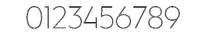 WorkhorseGeoInline ExtraLight Instance Font OTHER CHARS