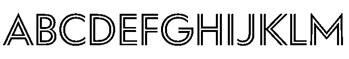 WorkhorseGeoInline Semibold Instance FONT