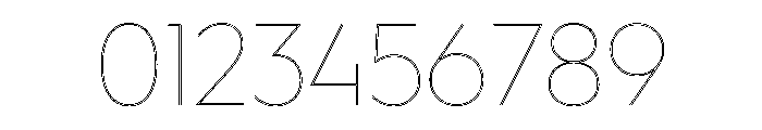 WorkhorseGeoInline Thin Instance Font OTHER CHARS