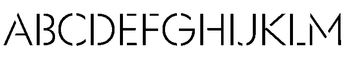 WorkhorseGeoStencil LightMax Instance FONT