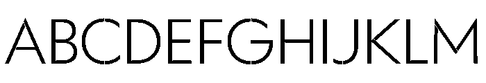 WorkhorseGeoStencil LightMin Instance FONT
