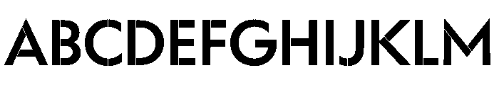 WorkhorseGeoStencil SemiboldMin Instance FONT