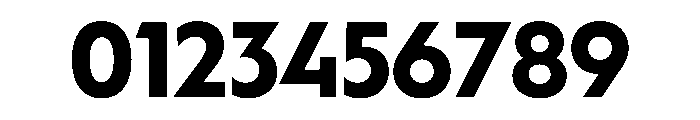 WorkhorseGeometric Bold Instance Font OTHER CHARS