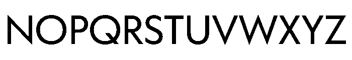 WorkhorseGeometric Book Instance Font UPPERCASE
