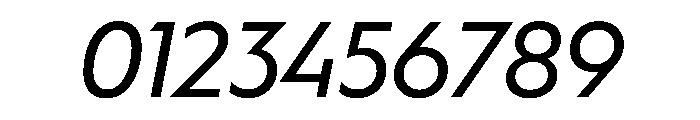 WorkhorseGeometric BookOblique Instance Font OTHER CHARS