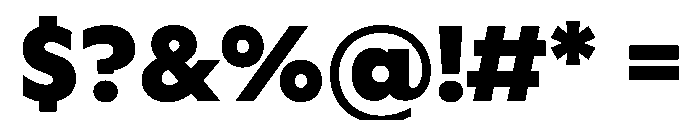 WorkhorseGeometric MicroBlack Instance Font OTHER CHARS