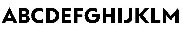 WorkhorseGeometric MicroBold Instance Font UPPERCASE